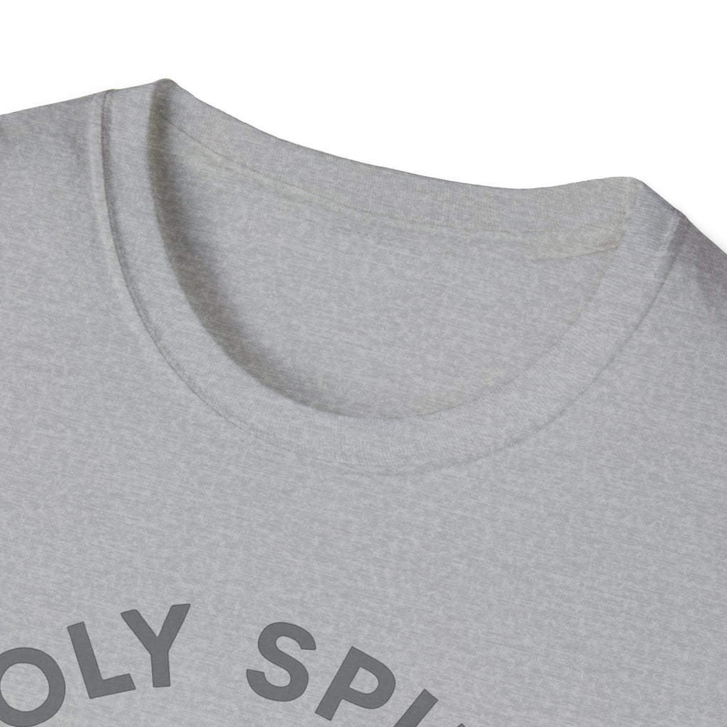 Holy Spirit. Heavy Weights. – Crossed Barbells Emblem Tshirt