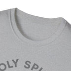 Holy Spirit. Heavy Weights. – Crossed Barbells Emblem Tshirt