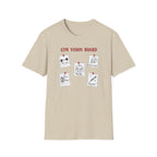 Gym Vision Board – Gains with a Side of Sarcasm T-Shirt