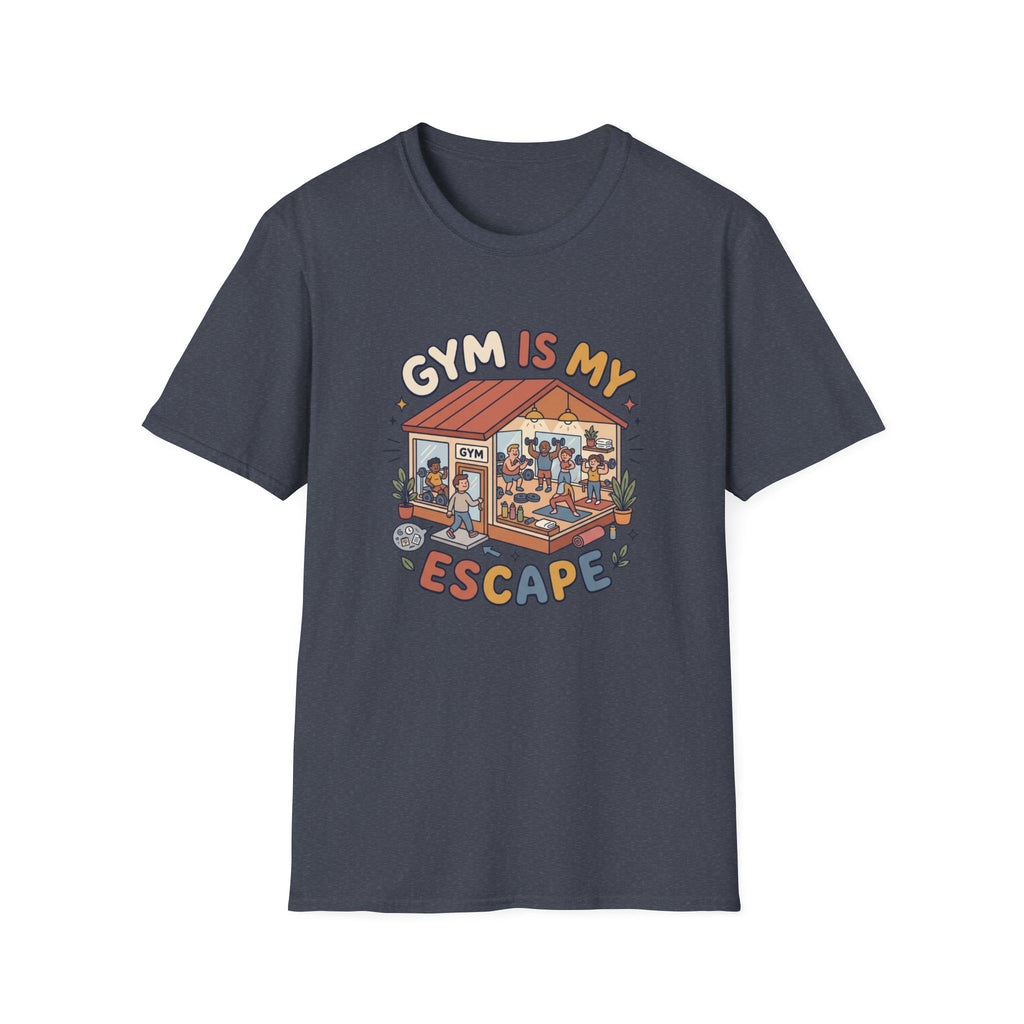 Gym is my escape - Warm T-Shirt