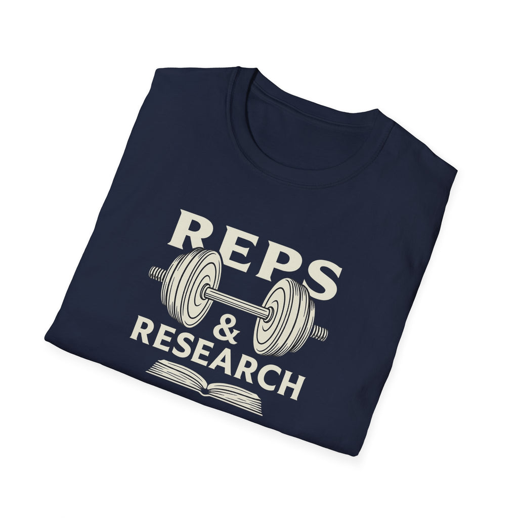 Reps & Research – Science Meets Strength T-Shirt