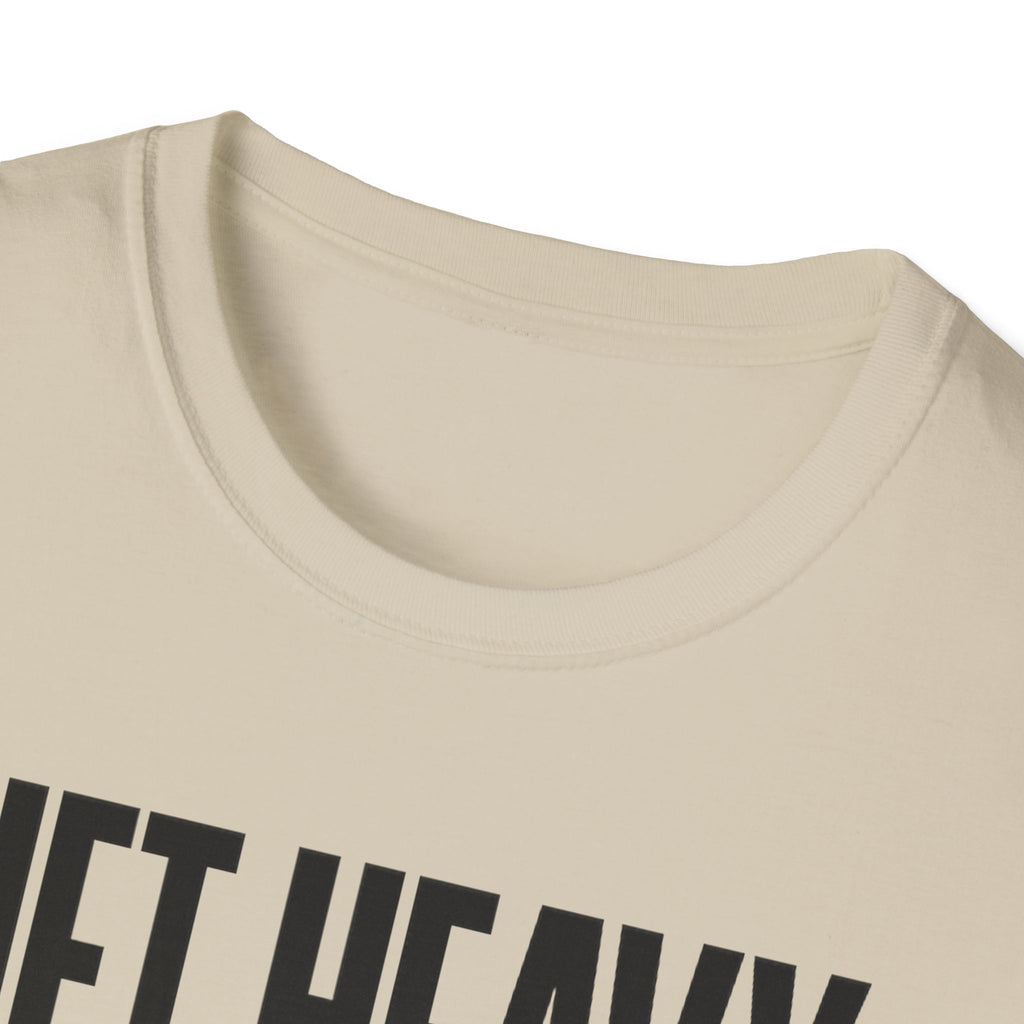 Lift Heavy. Pray Hard. – Bold Faith & Strength Tshirt