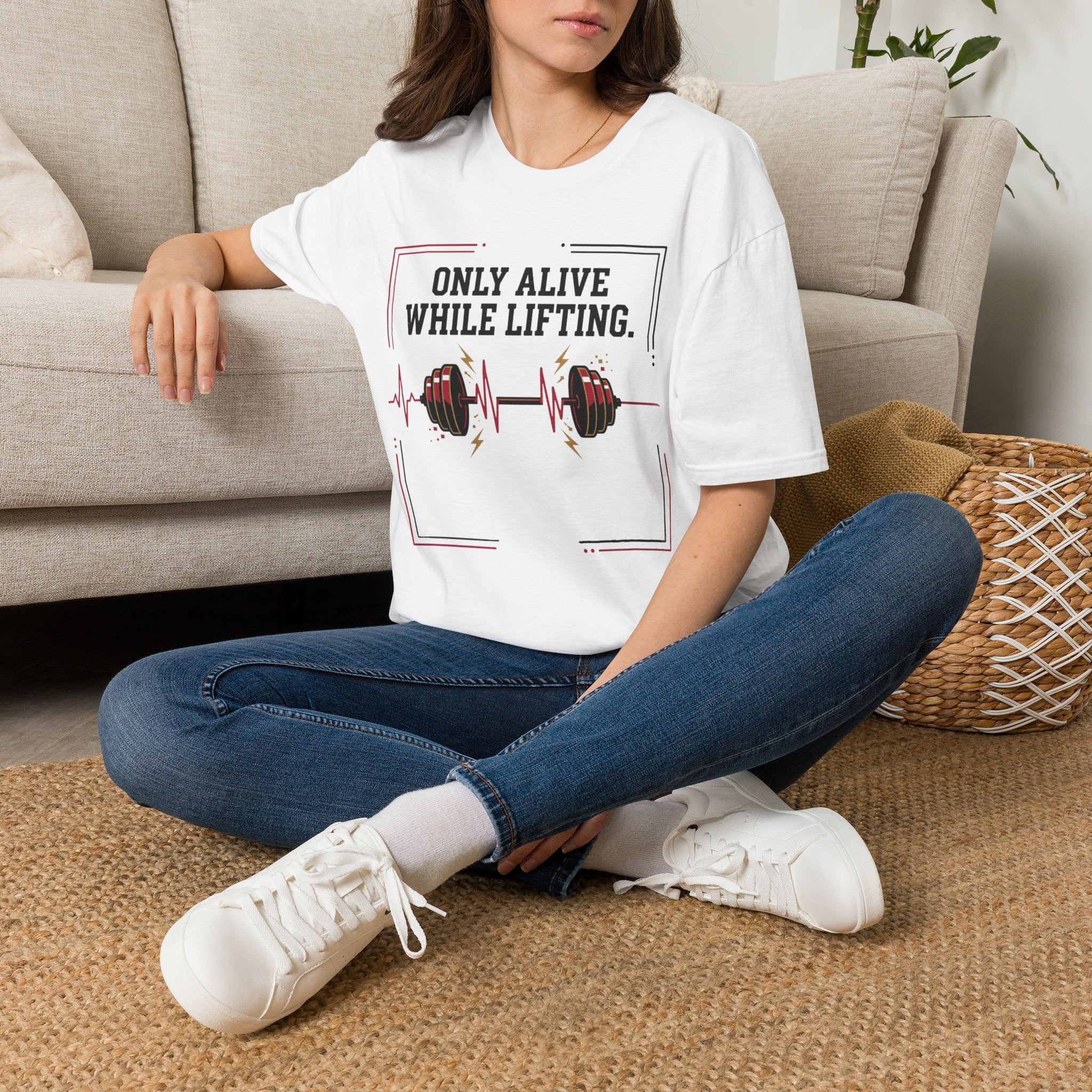 Only Alive After Lifting T-Shirt