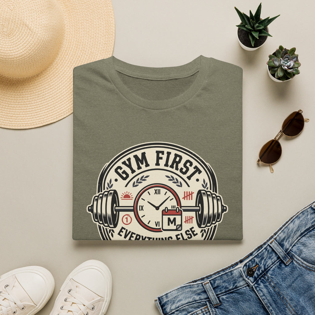 Gym first - Everything else fits around it T-Shirt