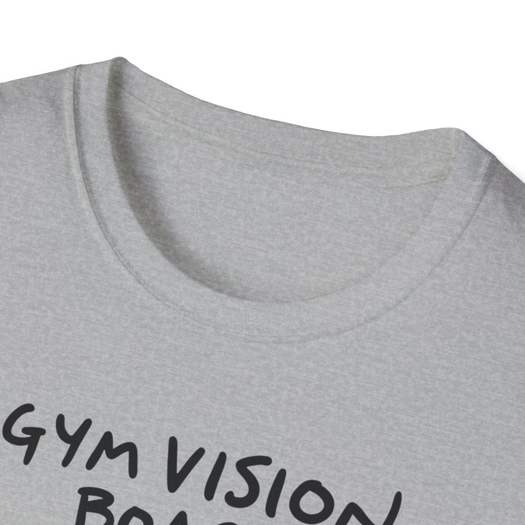 Gym Vision Board – Neon Goals Edition T-Shirt