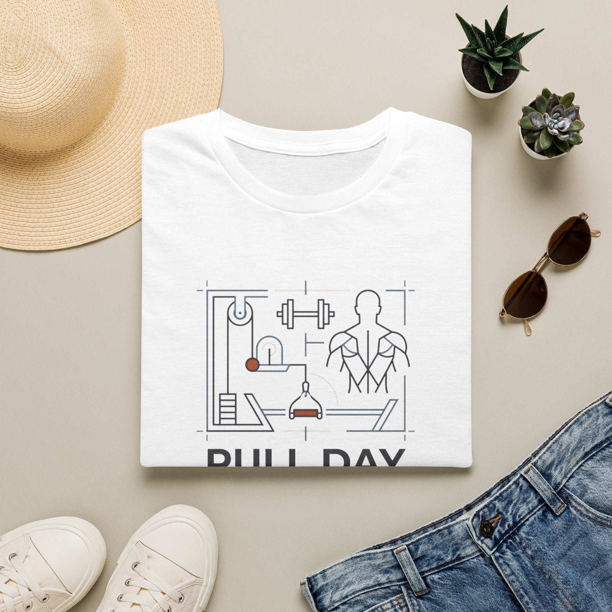 Pull day - Back. Biceps. Grip T-Shirt