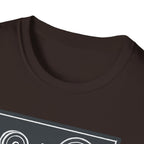 Adding Plates Is My Favorite Subject – Minimal Chalkboard Stylen Tshirt
