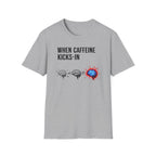 When Caffeine Kicks In – Brainstorm Mode Engaged T-Shirt