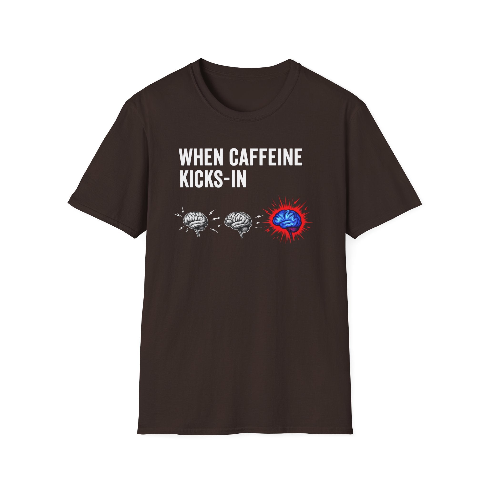 When Caffeine Kicks In – Brainstorm Mode Engaged T-Shirt