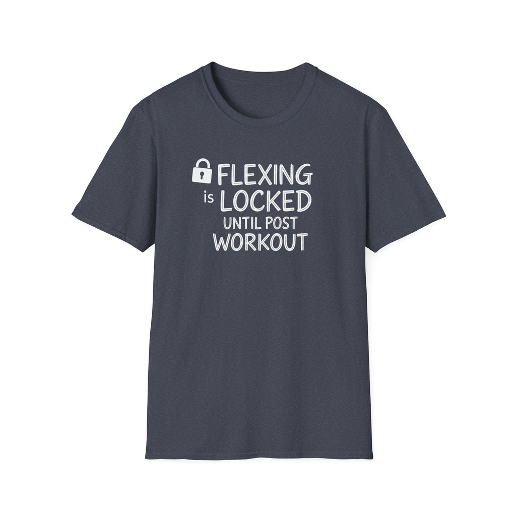 Flexing Locked – Post-Pump Protocol T-Shirt
