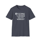 Flexing Locked – Post-Pump Protocol T-Shirt