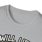 Will Lift for Whey – Monochrome Barbell Edition T-Shirt