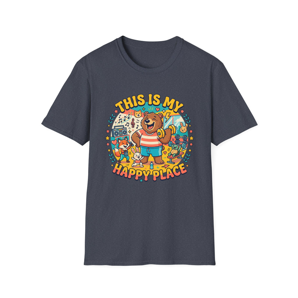 This is my happy place - Gym T-Shirt