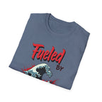 Fueled by Creatine and Chaos – Energy Wave Edition T-Shirt