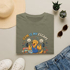 Gym is my escape - Happy retriever Gym T-Shirt