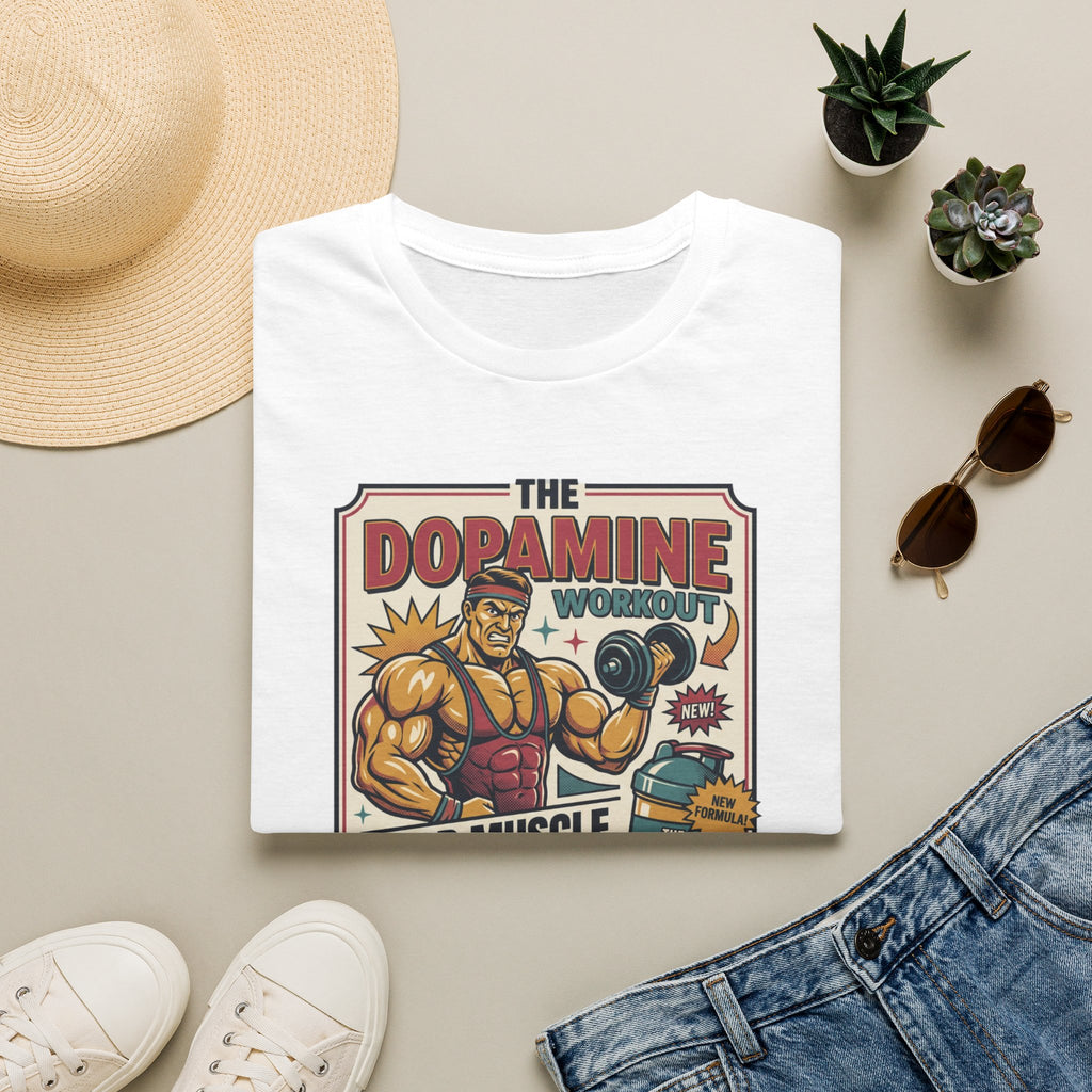 Dopamine workout - Build muscle. Build Mood T-Shirt