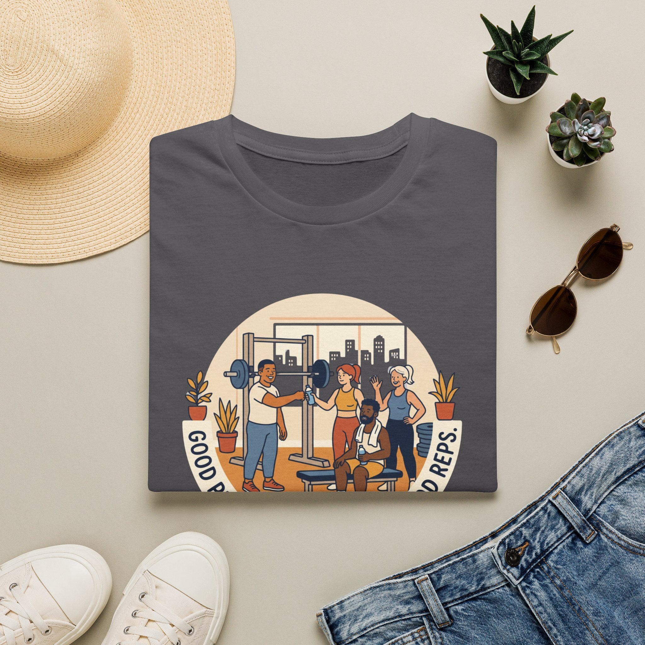 Good people. Good energy. Good reps T-Shirt