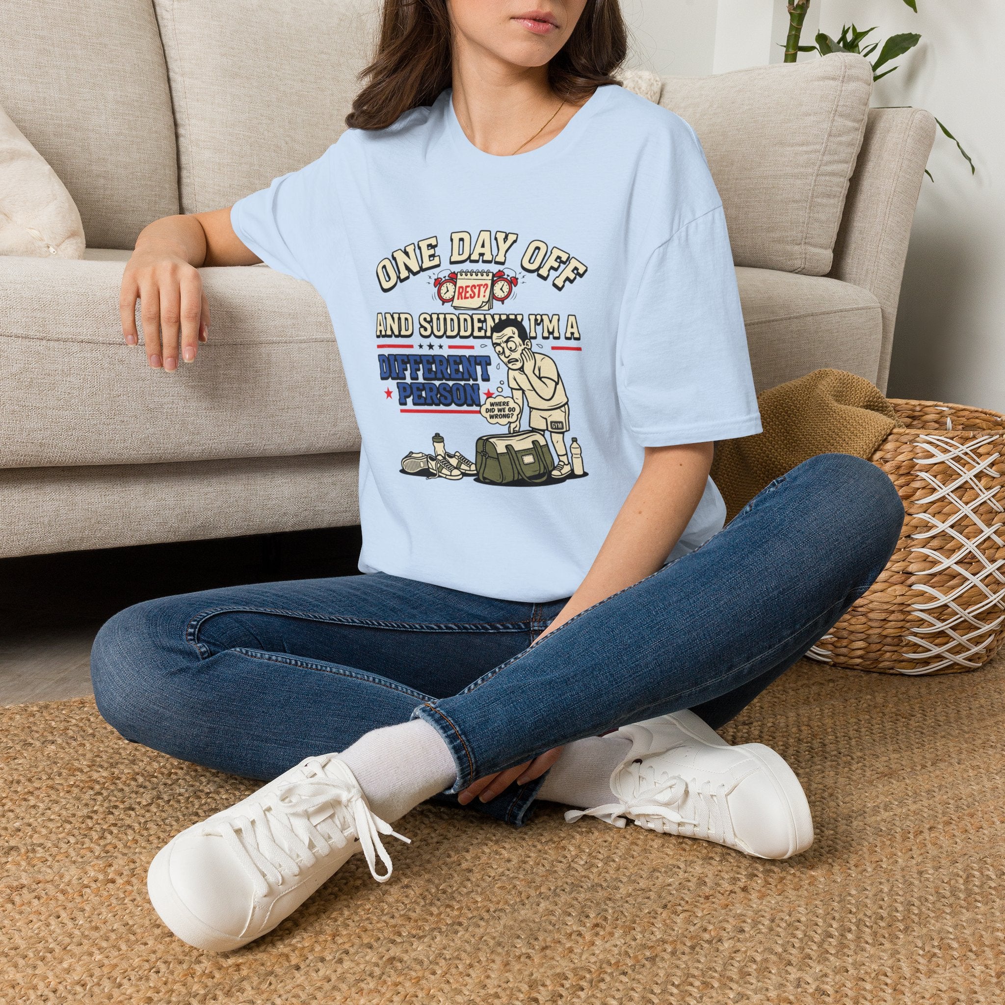 One day off. Different person T-Shirt