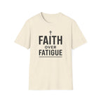 Faith Over Fatigue – Cross & Endurance Bold Tshirt