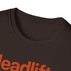 Deadlifts & Discipline – Bold Gym Typography T-Shirt