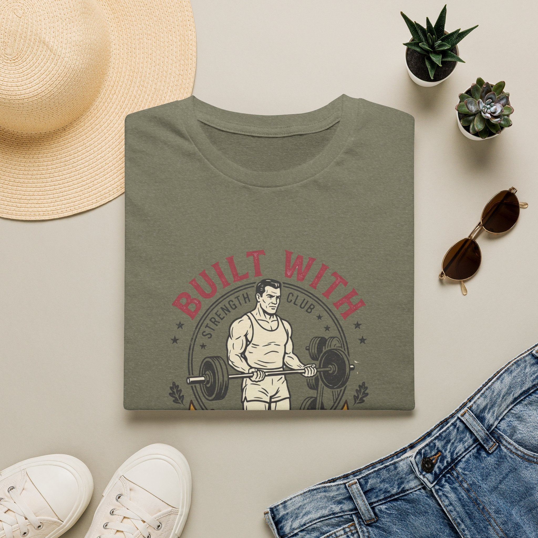 Built with iron T-Shirt