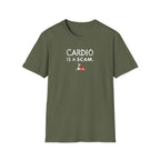Cardio Is a Scam typo T-Shirt