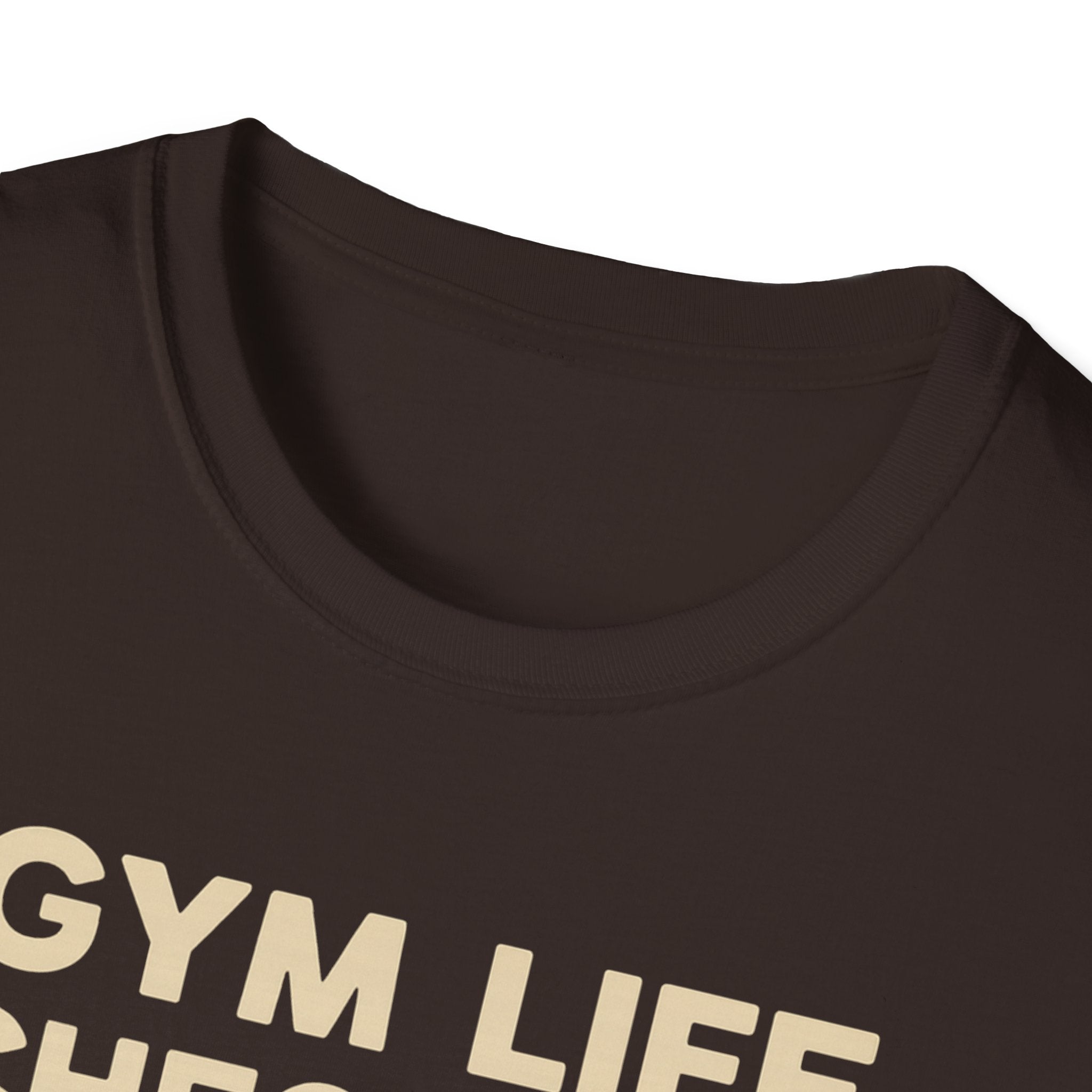 Gym Life Checklist – Satirical Edition T-Shirt