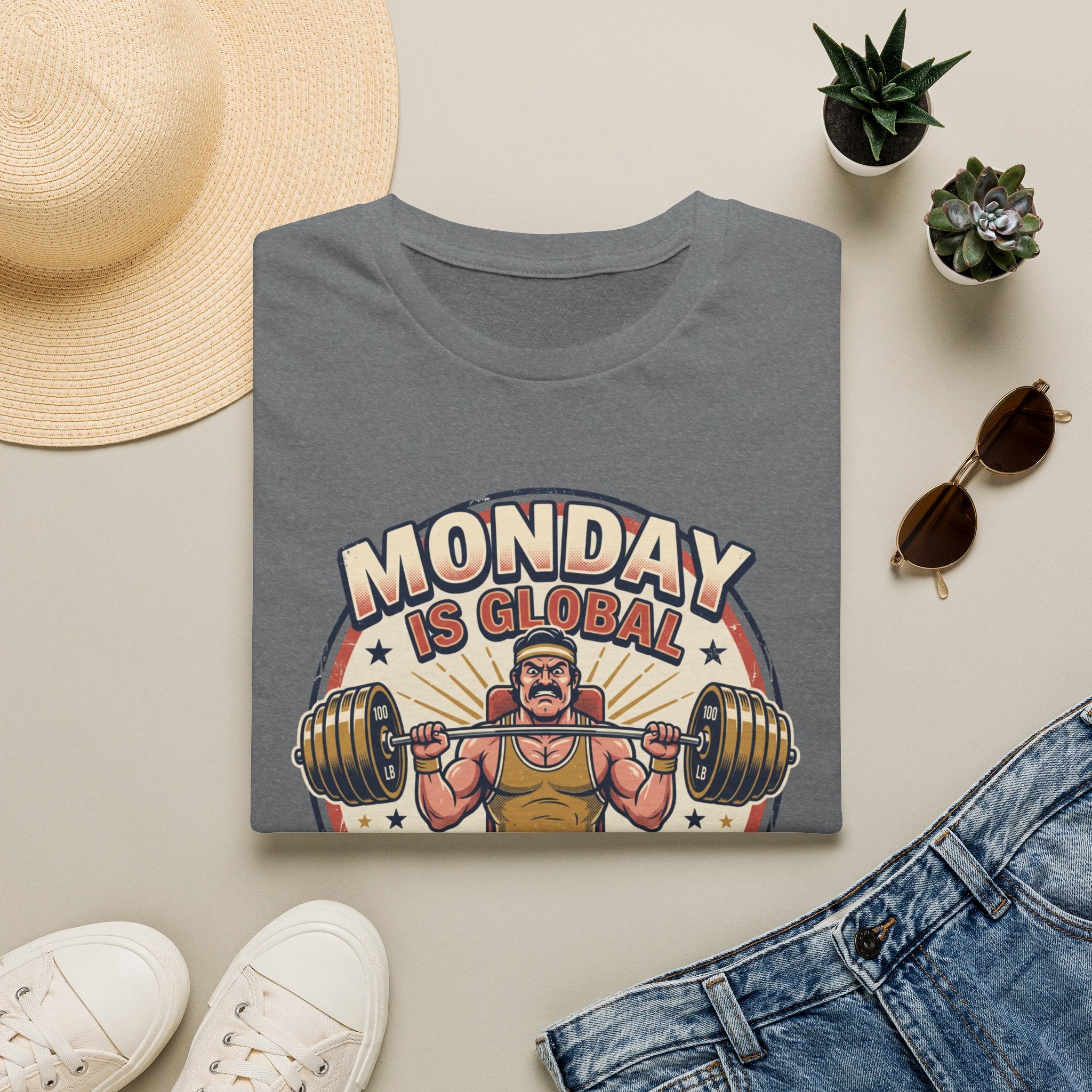 Monday is Global chest day - Global event T-Shirt