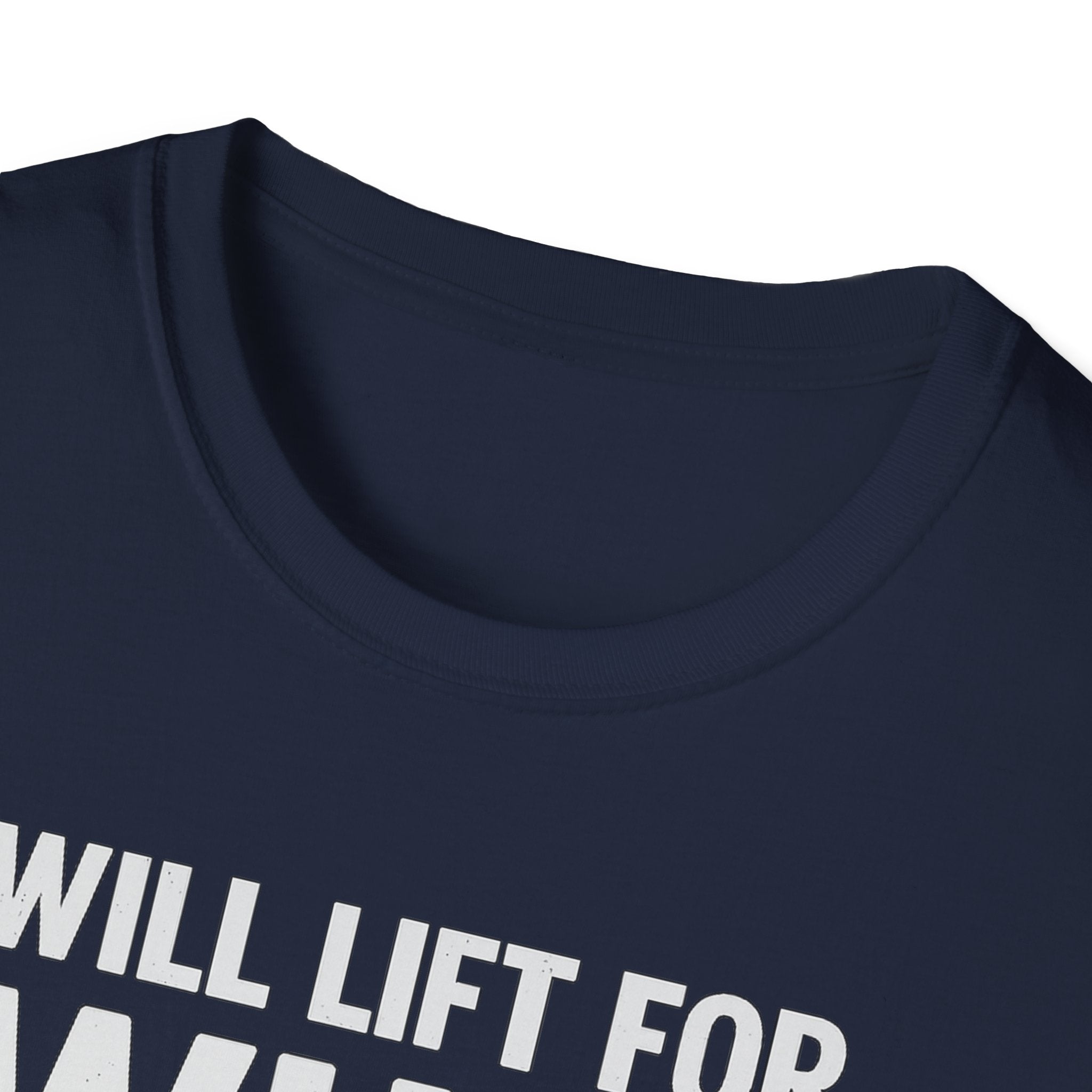 Will Lift for Whey – Barbell Edition T-Shirt