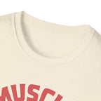 Muscle Over Math – Barbell Crunch Edition T-Shirt