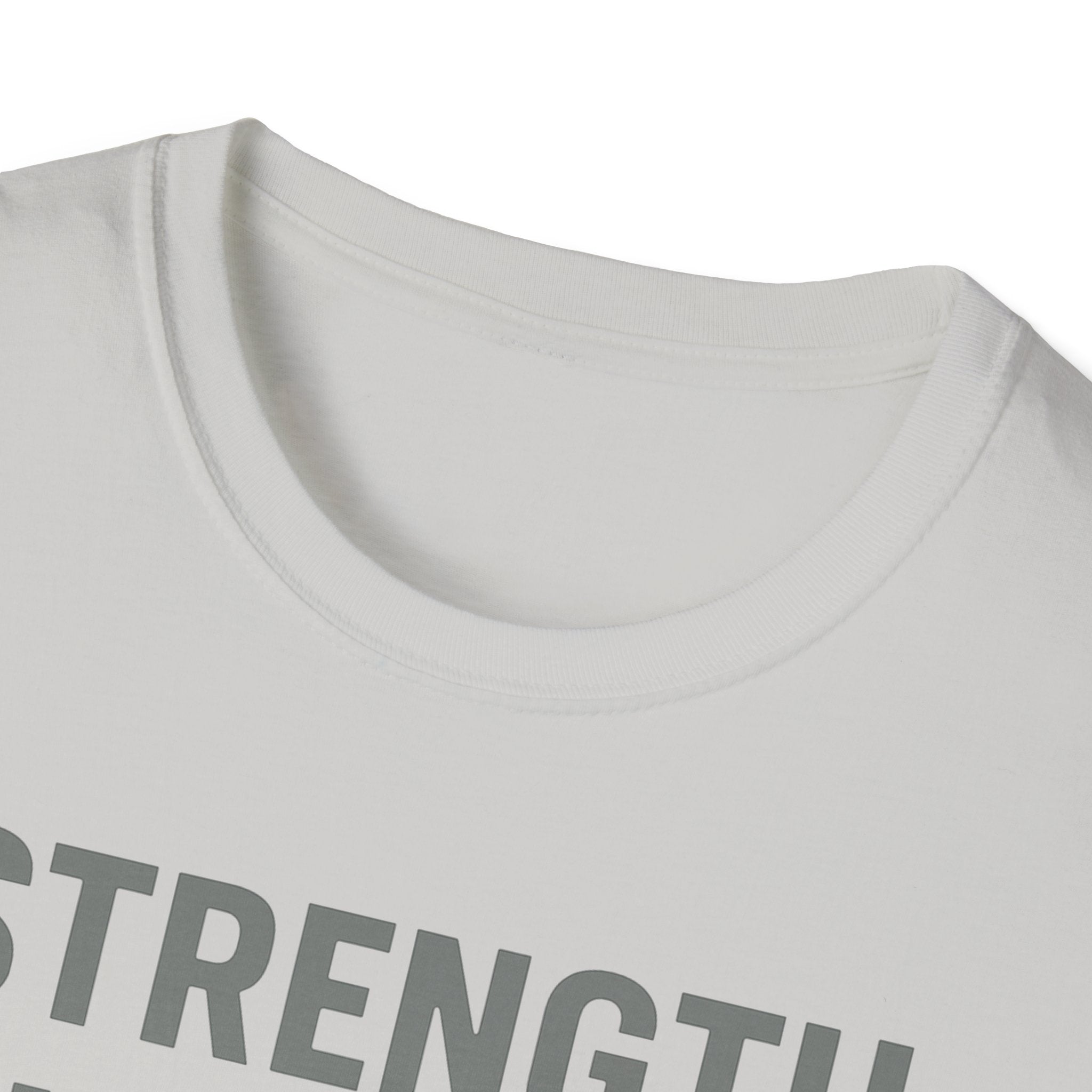 Strength Through Scripture – Bold Faith & Fitness Statement Tshirt