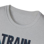 Train Angry, Lift Heavier typo T-Shirt