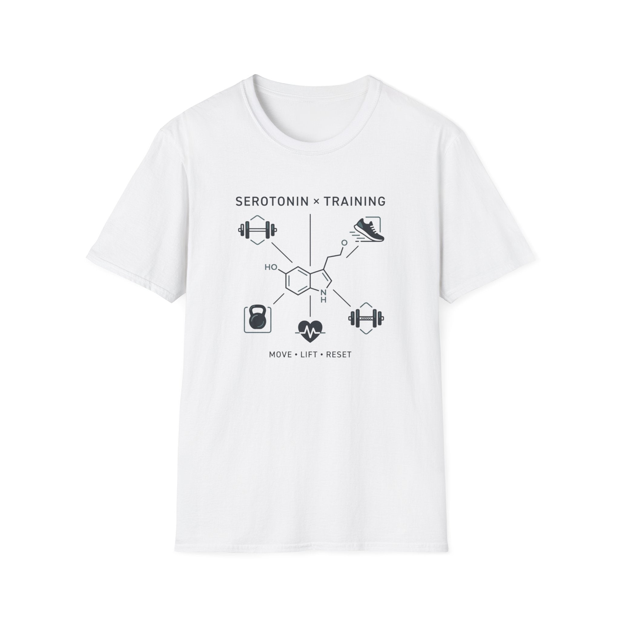Serotonin and Training T-Shirt