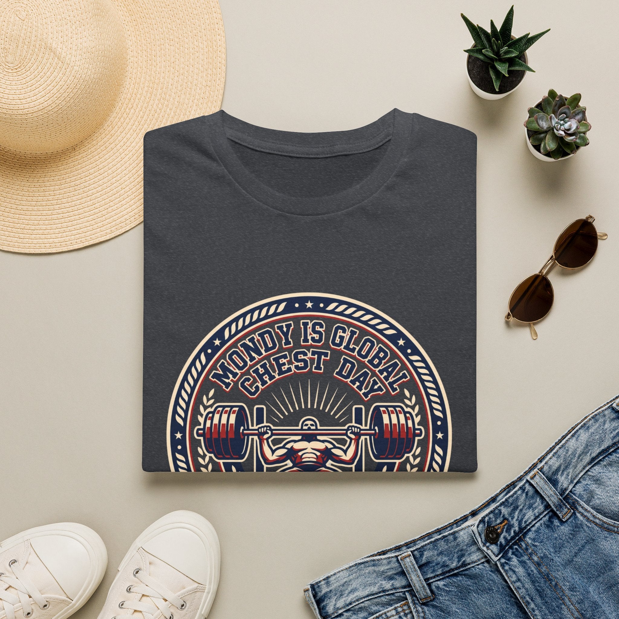 Monday is Global chest day - Inspiring T-Shirt