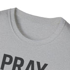 Pray. Lift. Repeat. – Faith and Focus Gym Tshirt