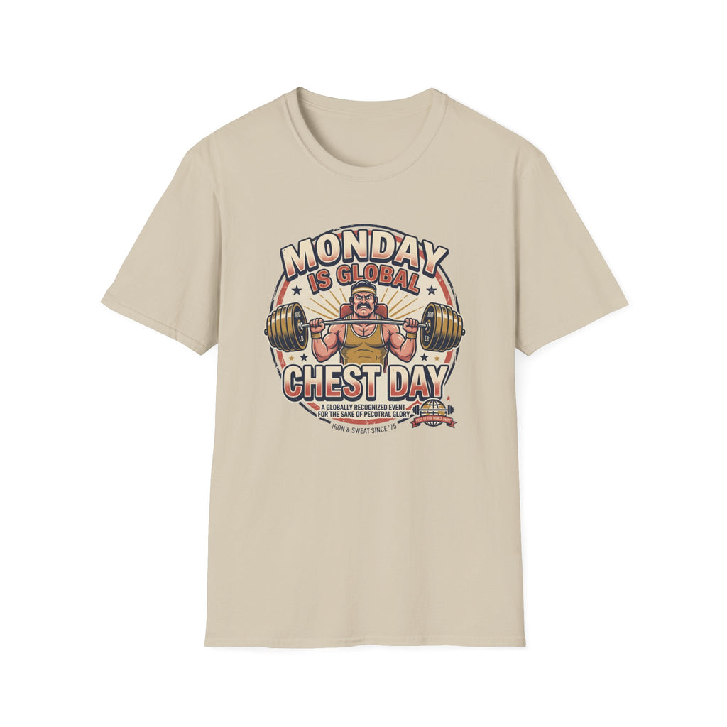 Monday is Global chest day - Global event T-Shirt