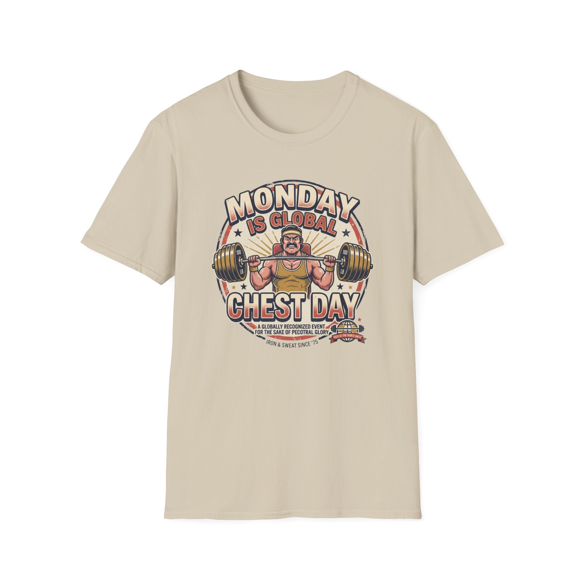 Monday is Global chest day - Global event T-Shirt