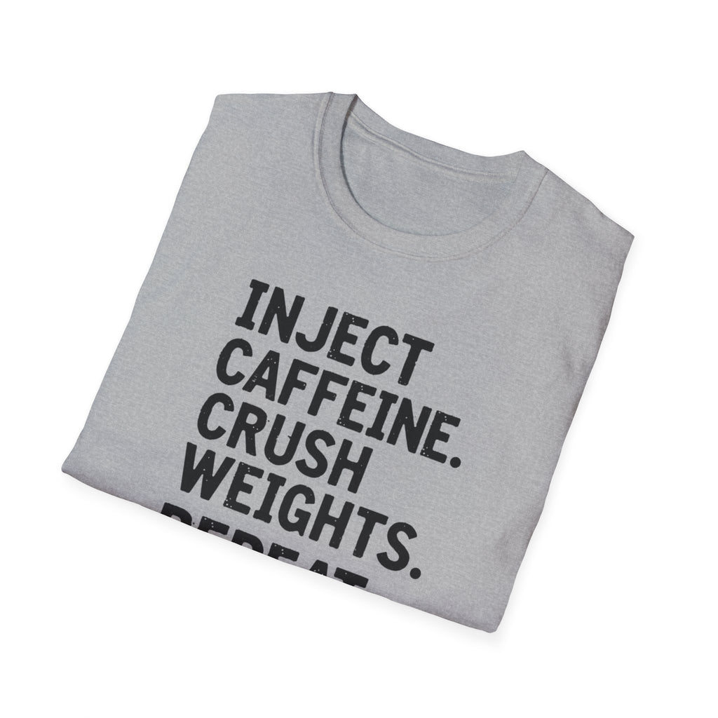 Inject. Crush. Repeat. T-Shirt