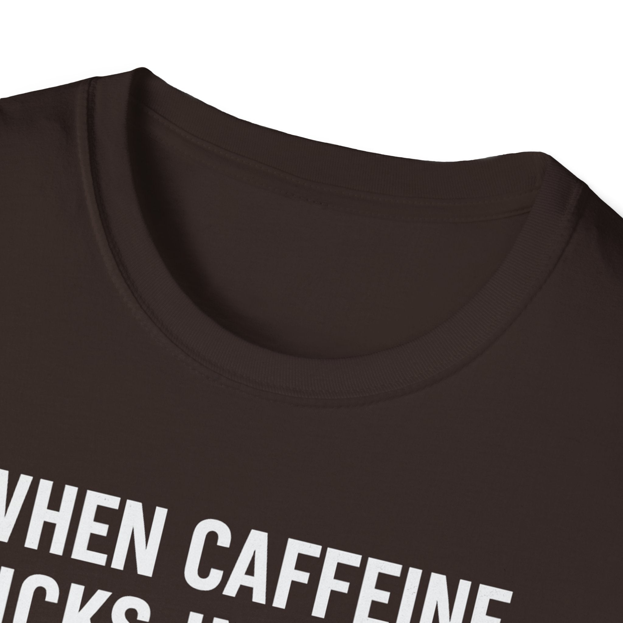 When Caffeine Kicks In – Brain Upgrade Sequence T-Shirt