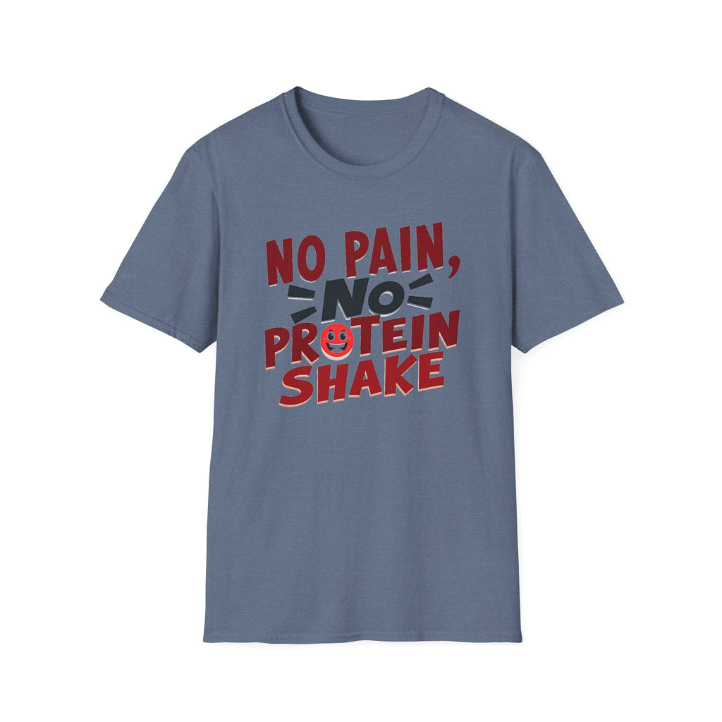 No Pain, No Protein Shake (Emoji Edition) T-Shirt