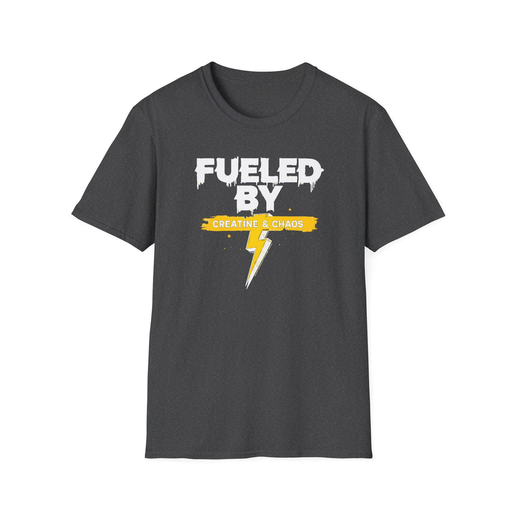 Fueled by Creatine & Chaos – Energetic Chaos Edition T-Shirt