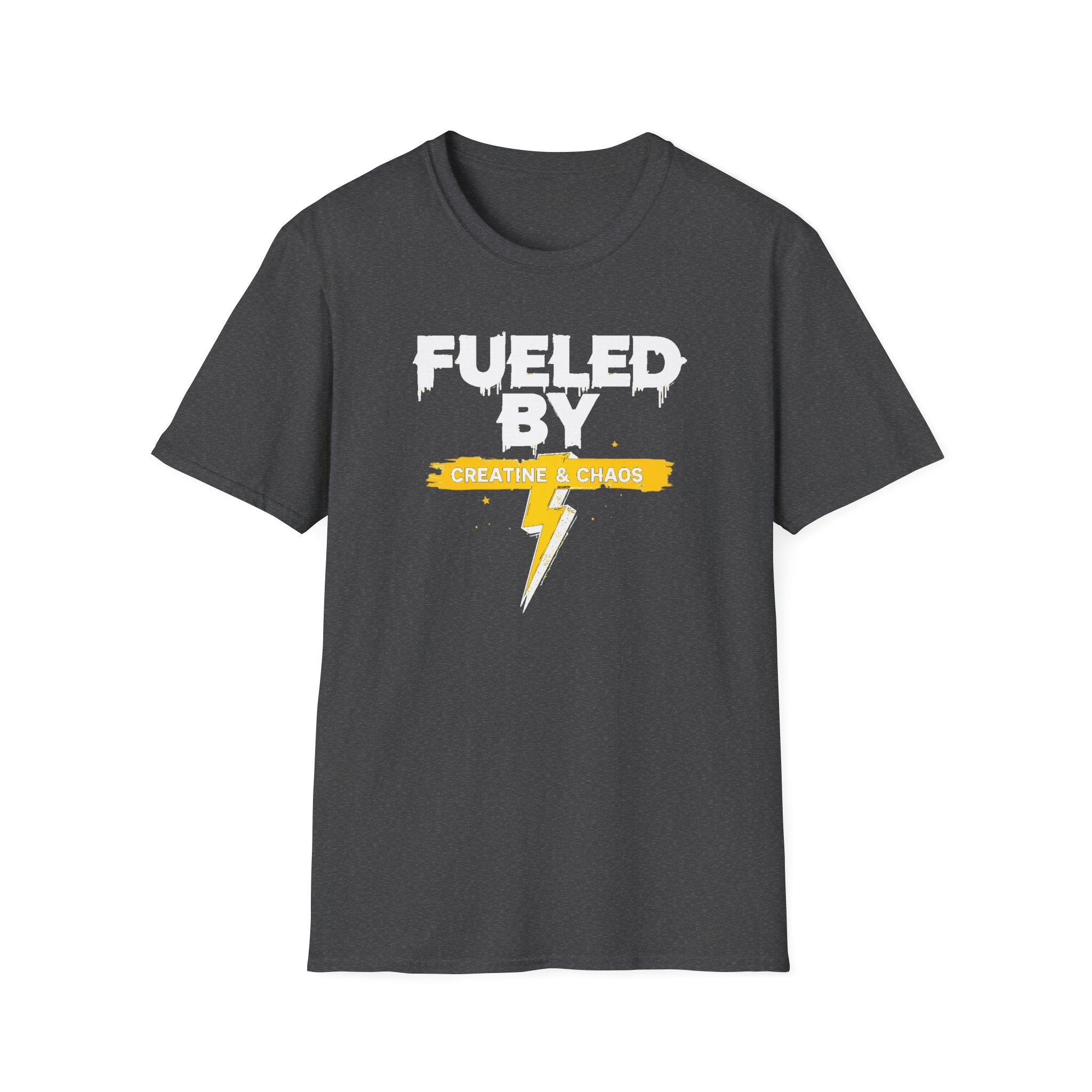 Fueled by Creatine & Chaos – Energetic Chaos Edition T-Shirt