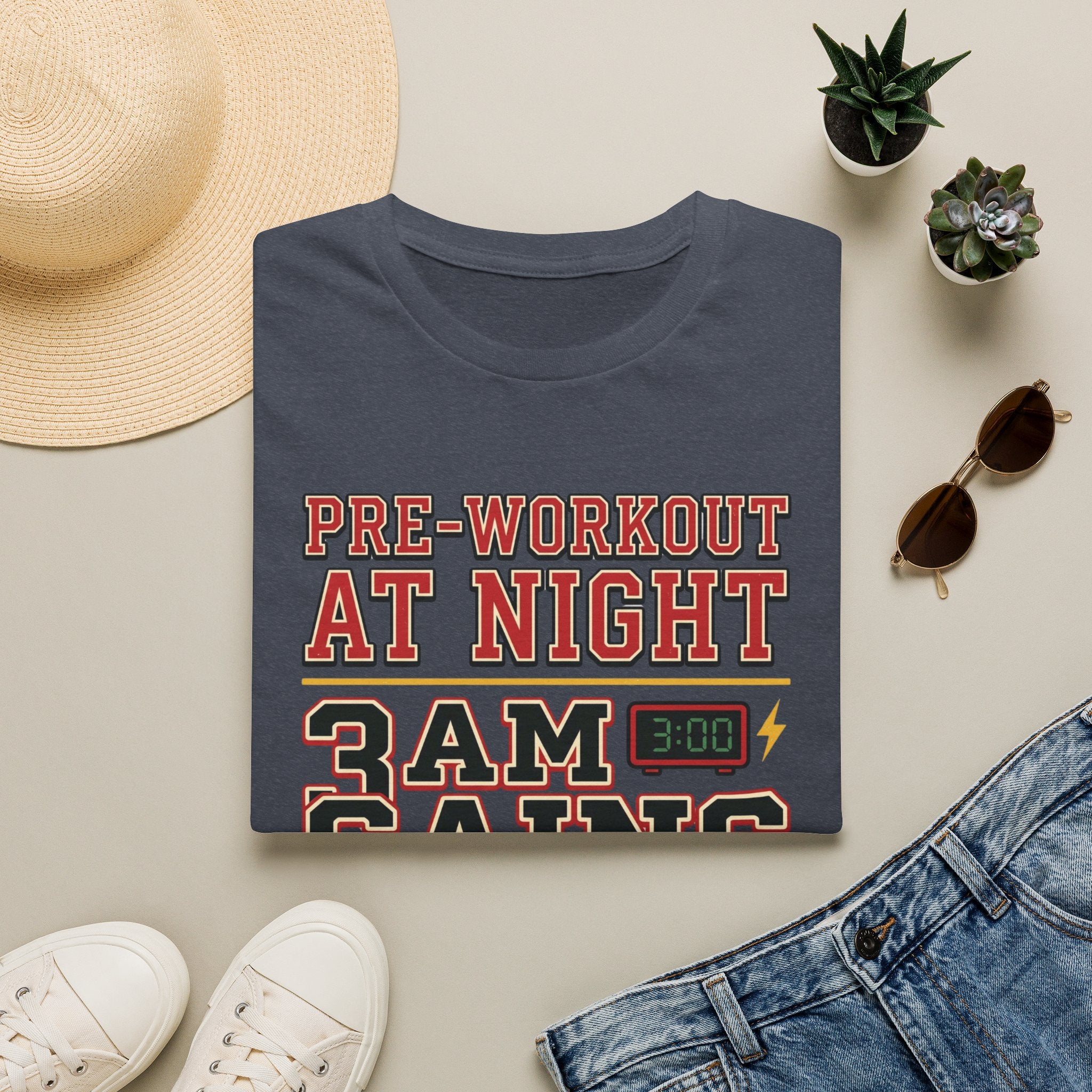 Pre at Night - 3 AM Gains T-Shirt
