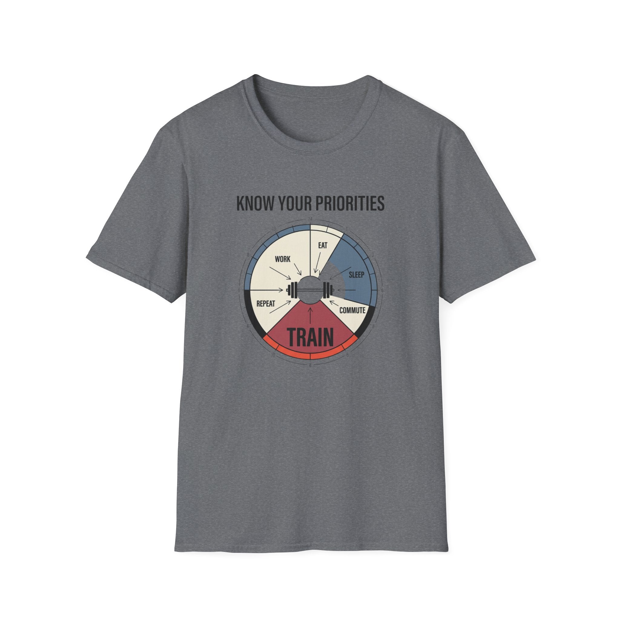 Know your priorities - Every hour supports the prioroty copy T-Shirt
