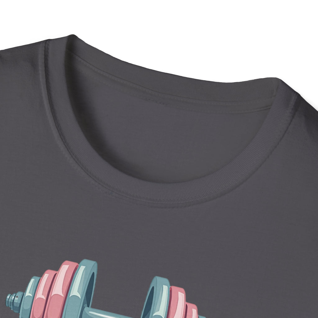 Lift Heavy, Stress Less – Barbell Bliss Edition T-Shirt