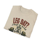 Leg Day? I Thought You Said Lame Day – Skeleton Squat T-Shirt