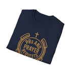 PRs and Prayer Requests – Faith & Fitness Circle Emblem Tshirt