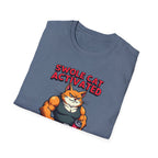Swole Cat Activated – Pre-Workout Pouncer Edition T-Shirt