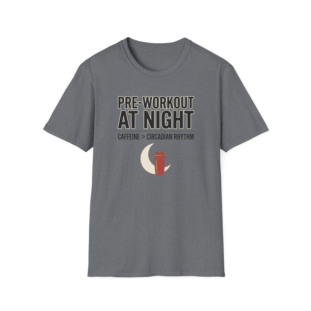 Pre at night - Caffeine > Circadian Rythm T-Shirt