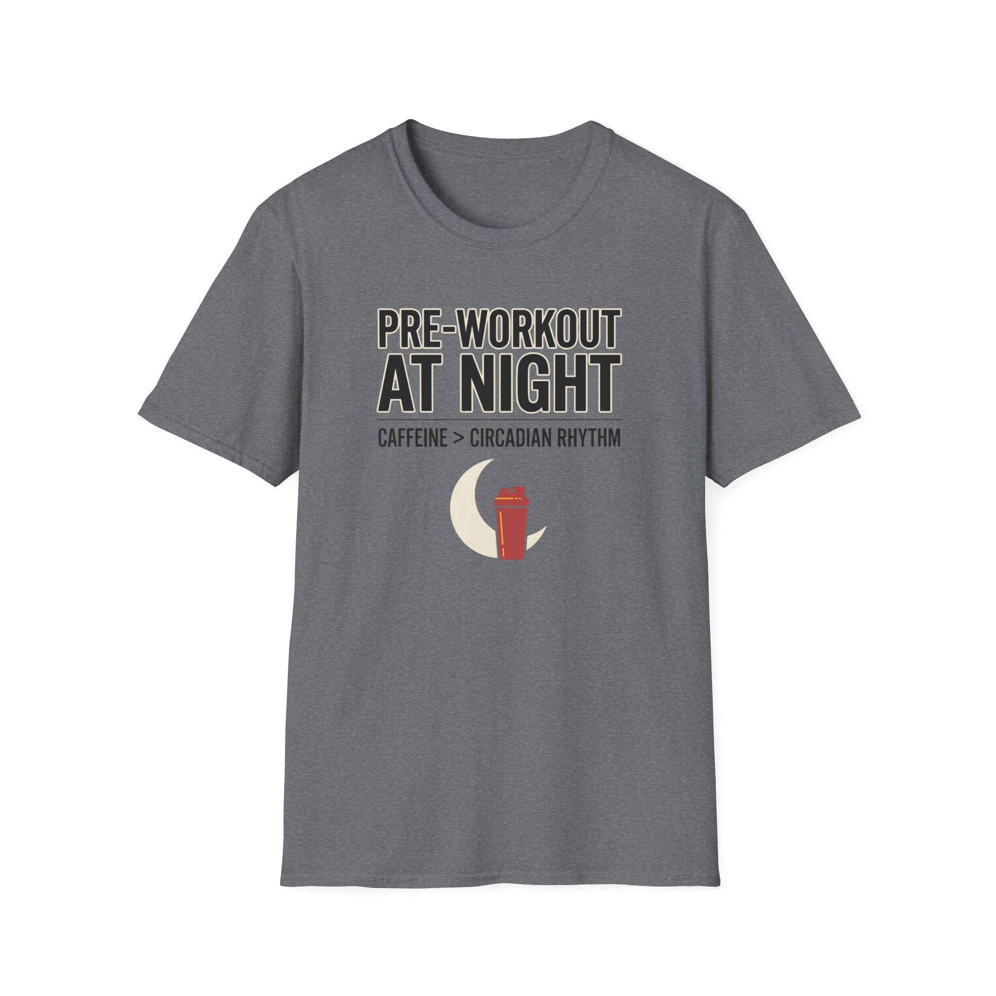 Pre at night - Caffeine > Circadian Rythm T-Shirt